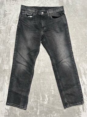 Levi’s 559 Relaxed Straight Fit Jeans Men’s 34x30 Black Denim